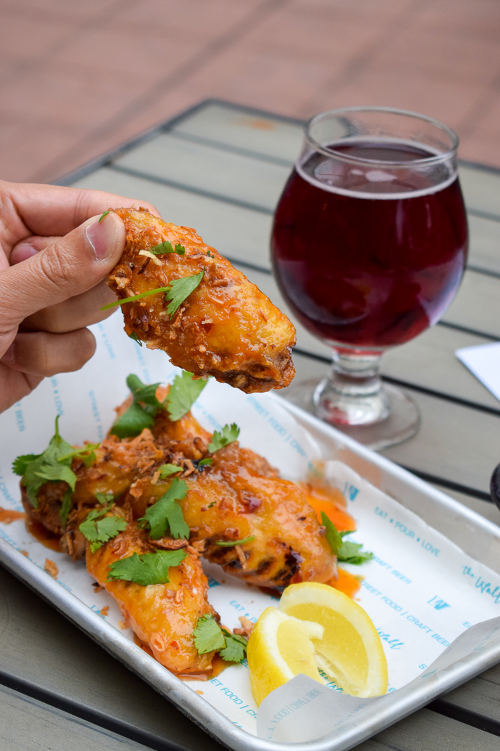 the-wall-beer-orange-circle-city-socal-orange-county-ocfoodfiend-foodie-bar-happy-hour-where-to-go-outdoor-patio-dog-friendly-self-serve-tap-wings