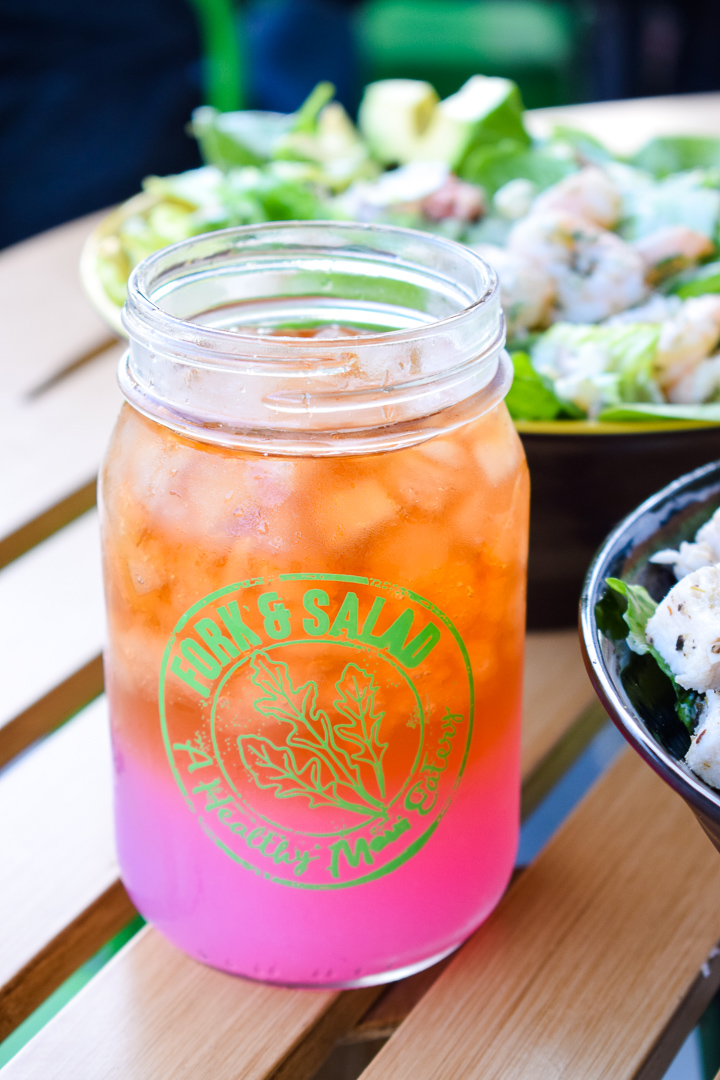 Maui-Fork-And-Salad-Orange-Circle-OC-Food-Fiend-OCfoodfiend-SoCal-Steak-Healthy-Organic-Hawaii-Foodie-Lemonade